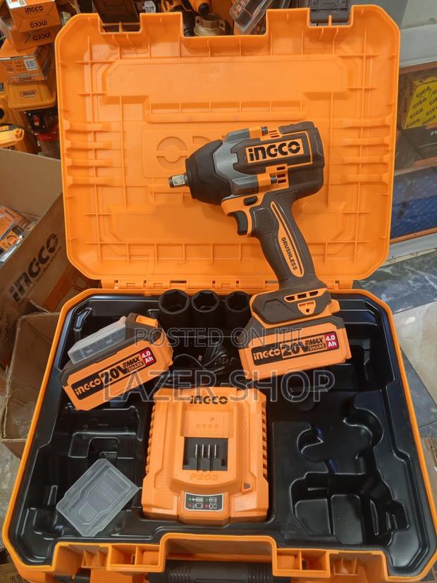 Cordless Brushless Impact Wrench, Industrial - thumbnail 7