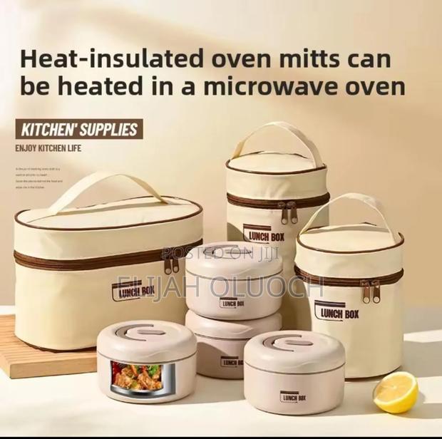 5 in 1 Lunch Box Insulated Set Combo - main view