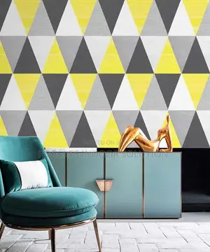 Elegant Self Adhesive Yellow Modern Wallpapers