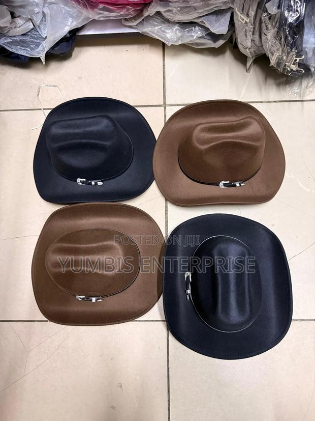 Brown Stylish Cowboy/Girl Adults Hats