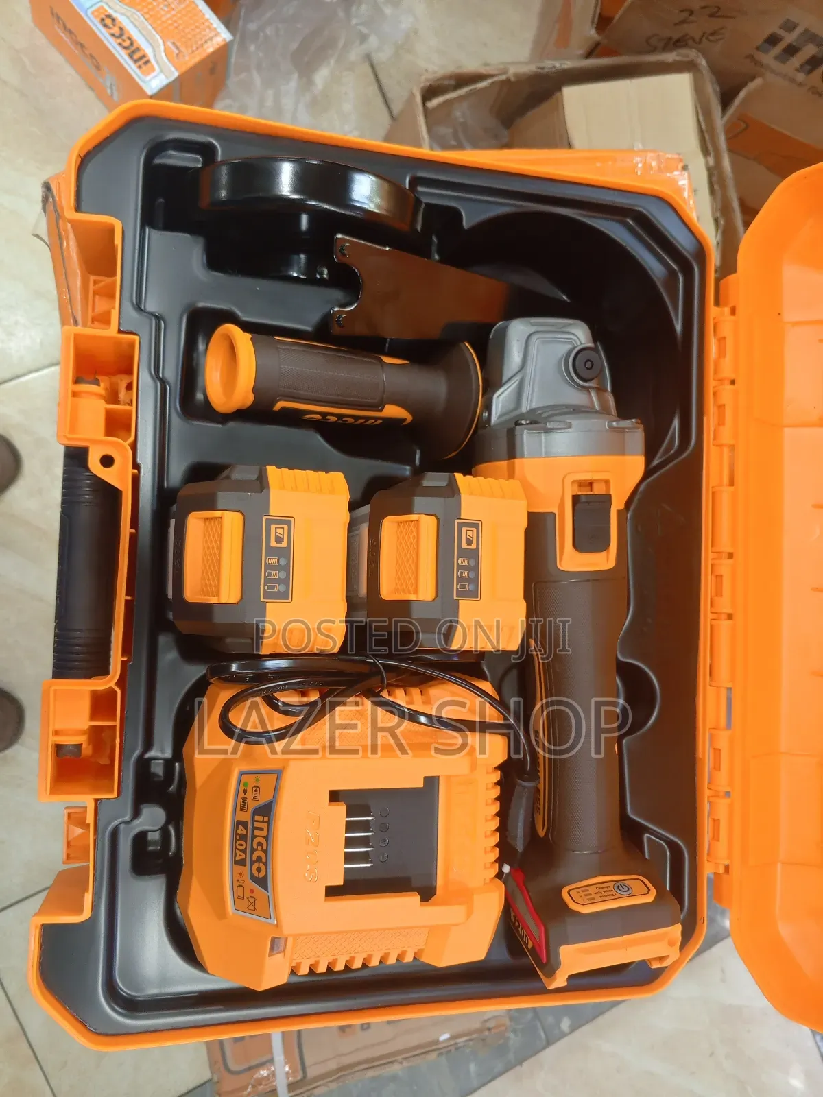 Brushless Ingco Cordless Grinder