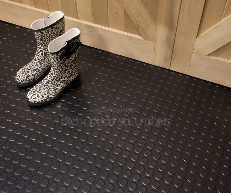 Anti-Slip Rubber Coin Mats – 2mm for High Traffic Floors