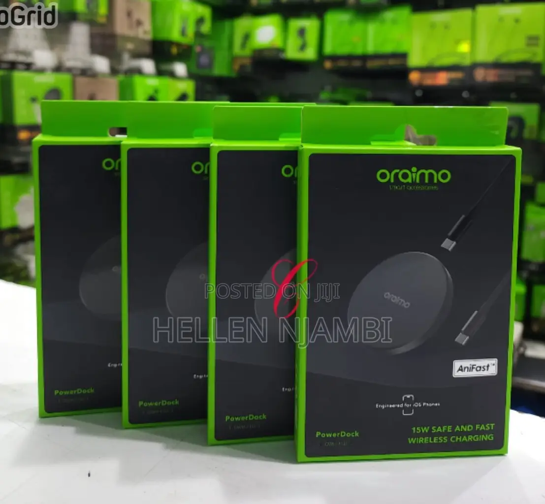 Oraimo Powerdock Owh-1151 15w Safe Fast Magnetic Wireless Charging Pad