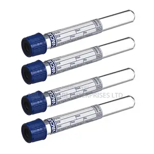 6ml Nh Trace Elements Sodium Heparin Royal Blue Cap-Black Ring