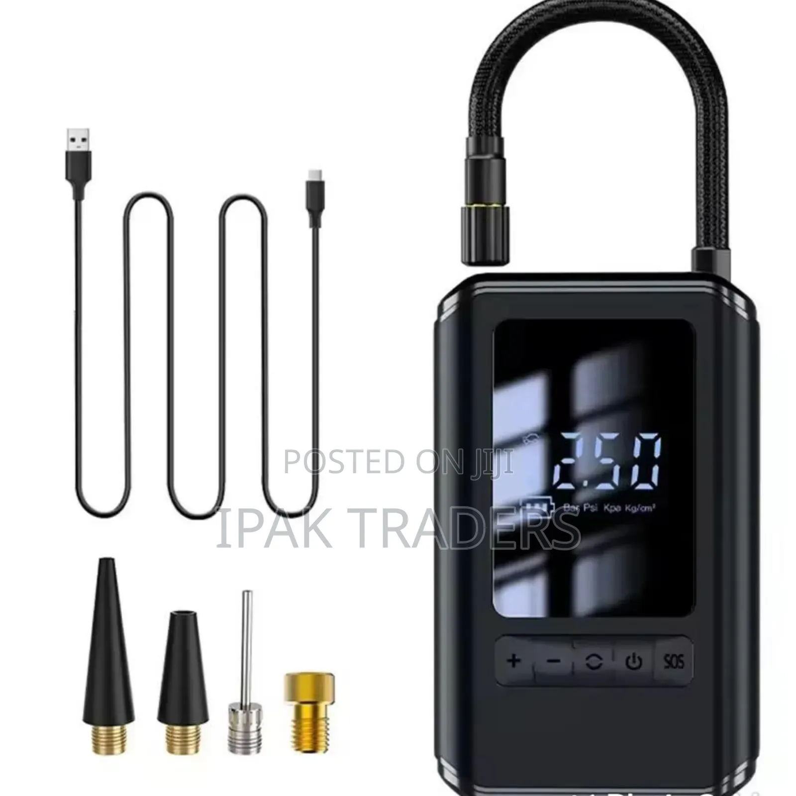 -* Car Mounted Inflation Pump Wireless Charging