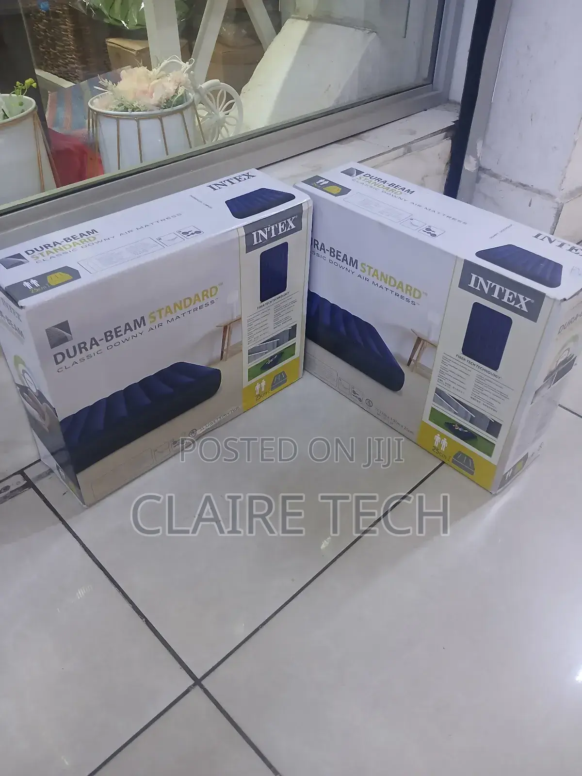 Intex 4*6 Inflatable Mattress Comfort Plush