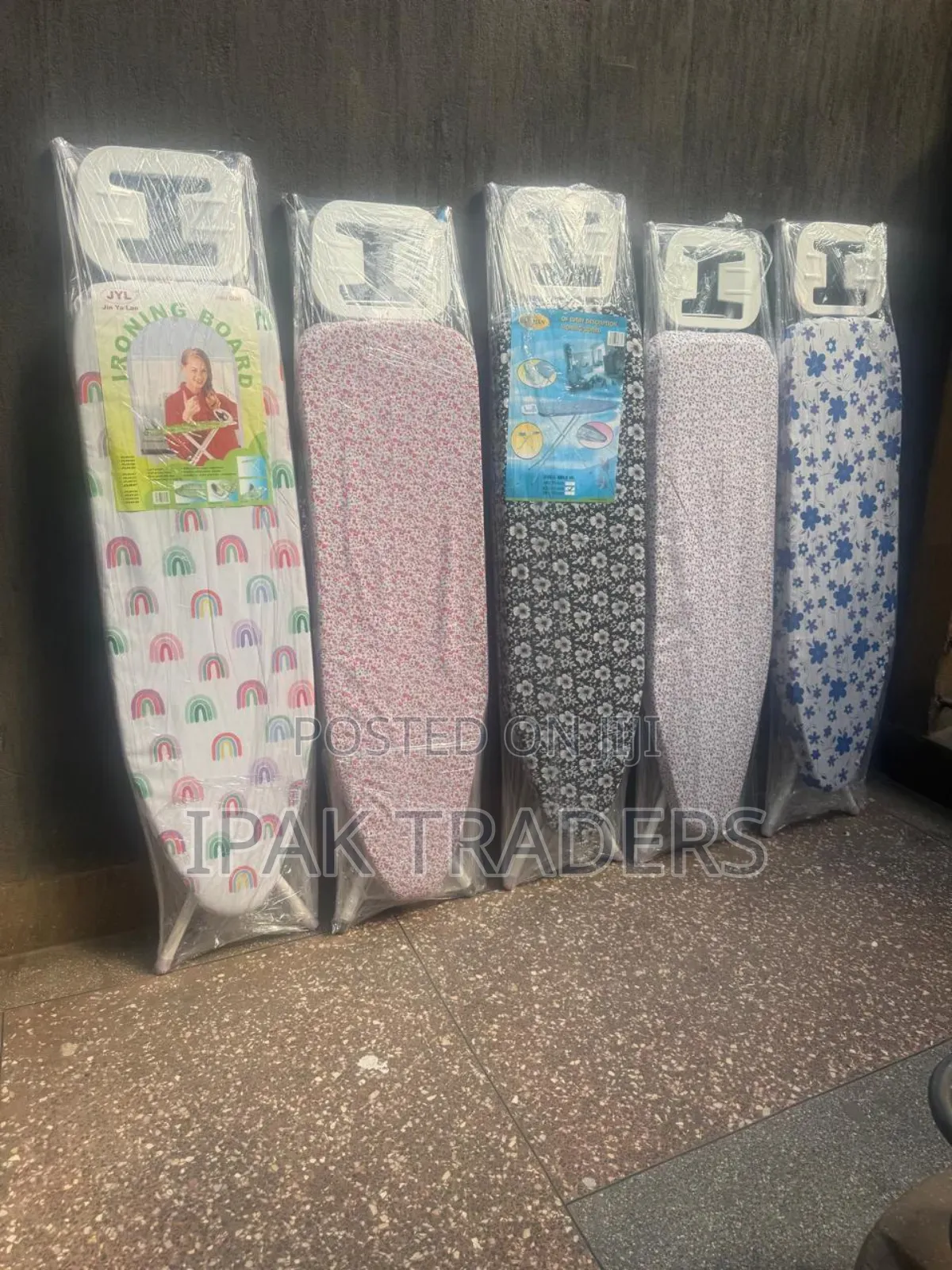 Foldable Metallic Ironing Board Portable