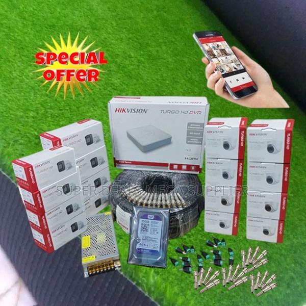 Hikvision 16 Pieces Full Hd 1080p 2mp CCTV Camera Complete Set