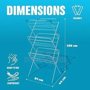 Vertical Clothes Dryer With Non-Slip Feet, Sturdy Metal Clothes Dryer