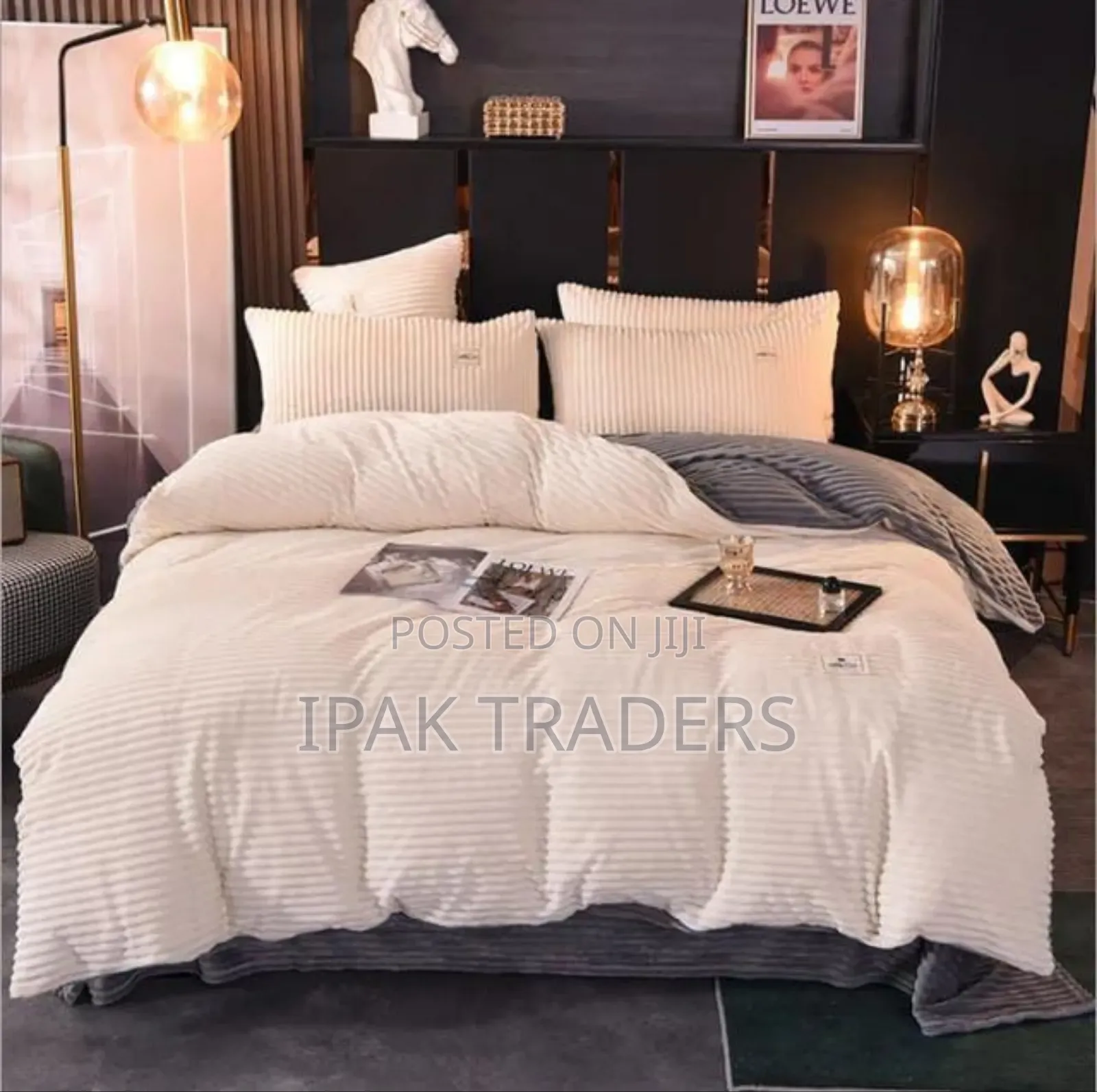 Velvet Duvet, One Bedsheet and Two Pillowcase Size 6*7