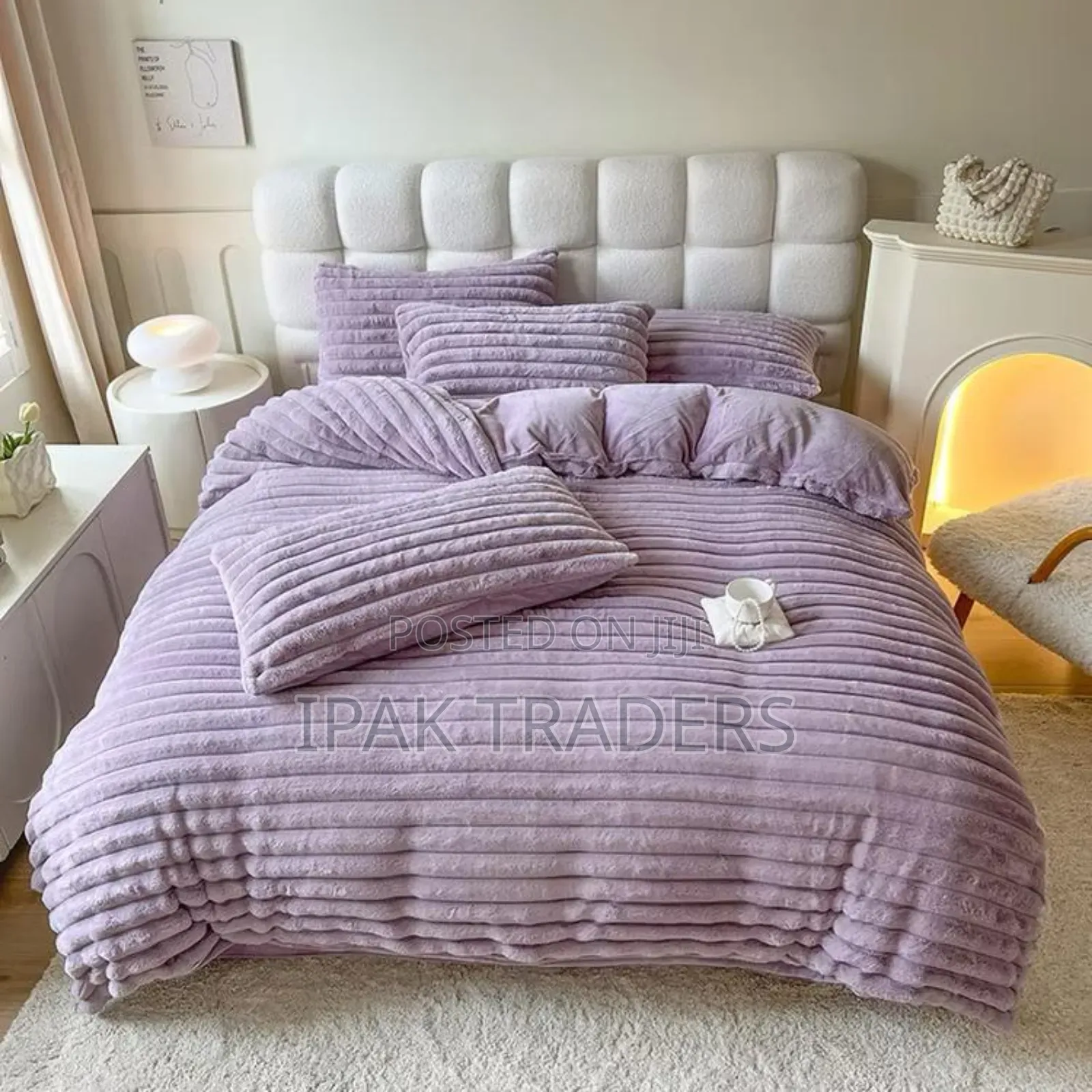 Velvet Duvet, One Bedsheet and Two Pillowcase Size 6*7