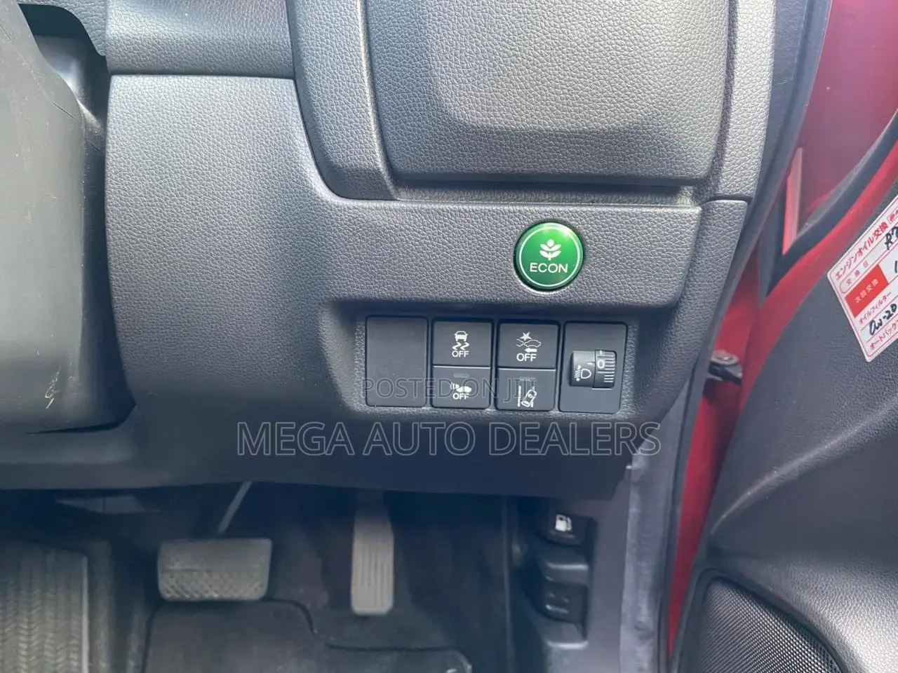 Honda Fit 2018 Red