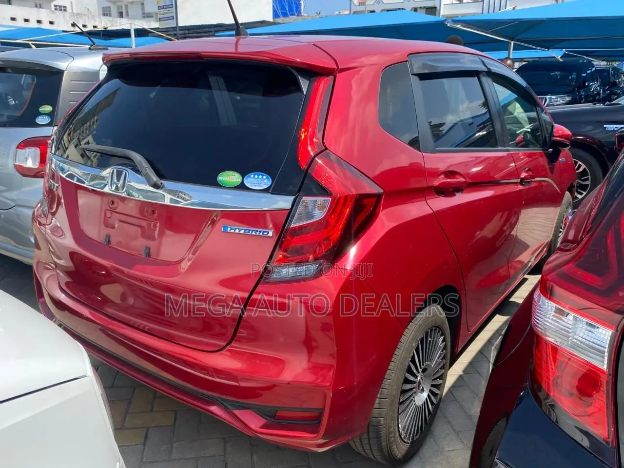 Honda Fit 2018 Red
