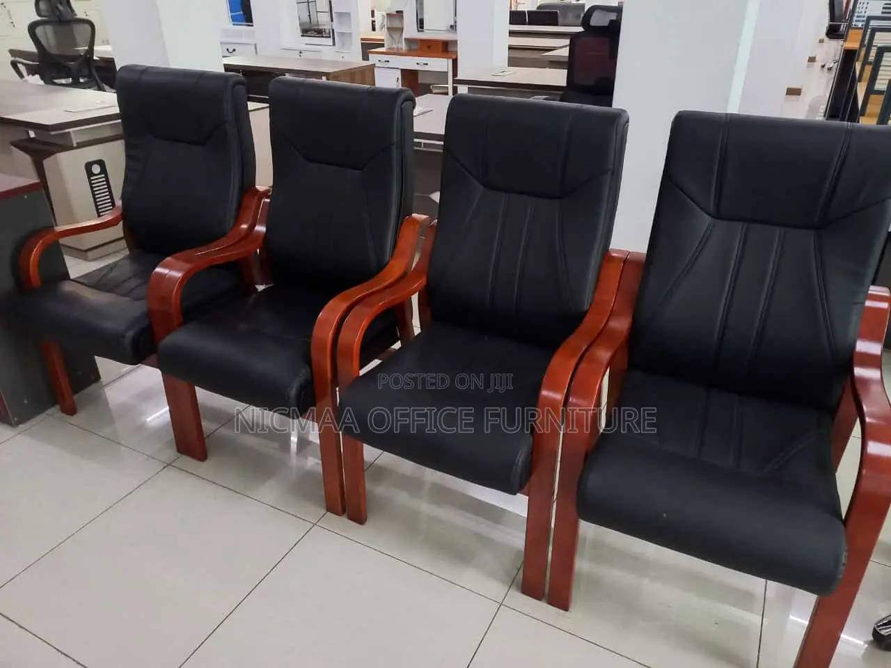 Classic Executive Leather Visitor Chair