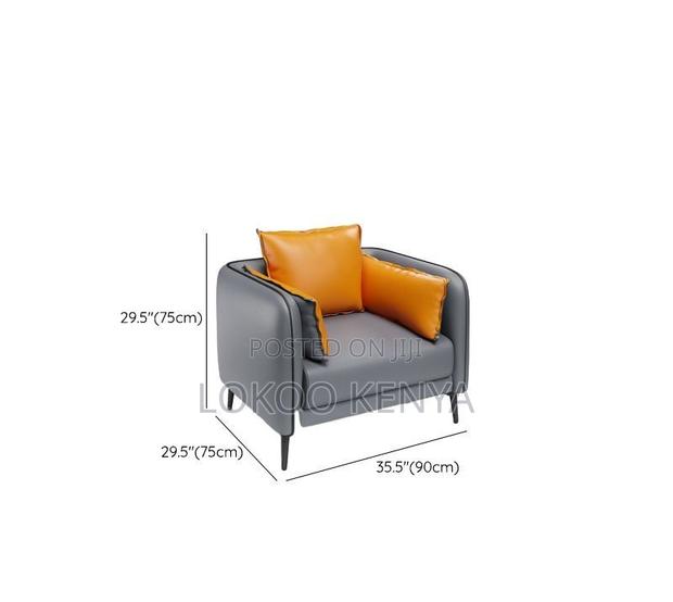 Office Sofa : Trendy Light-Colored Sofa Seating Group - thumbnail 2