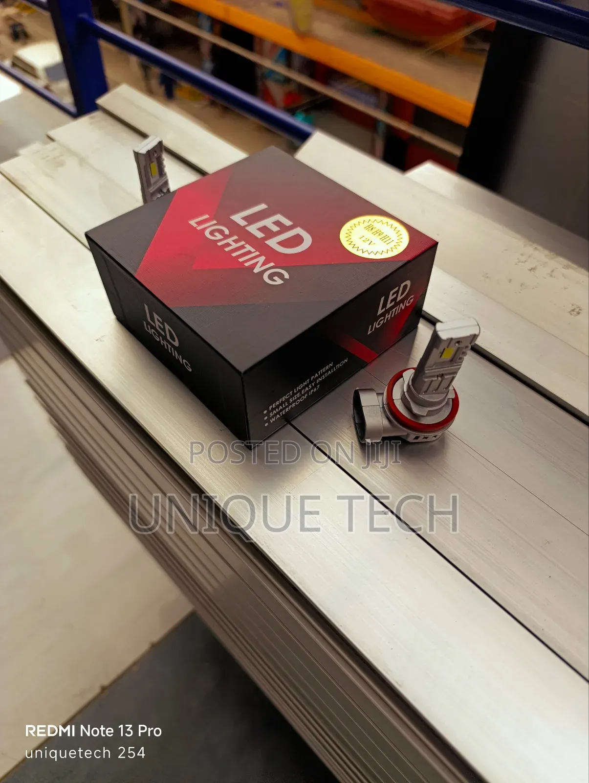 H11 Super Bright Led Headlight (L Shape) With Cooling Fan