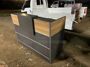 Contemporary Reception Desk Lockable Durable
