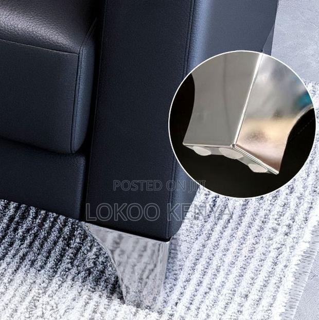Office Sofa : Black Leather 5-Seater Sofa for Office - thumbnail 5