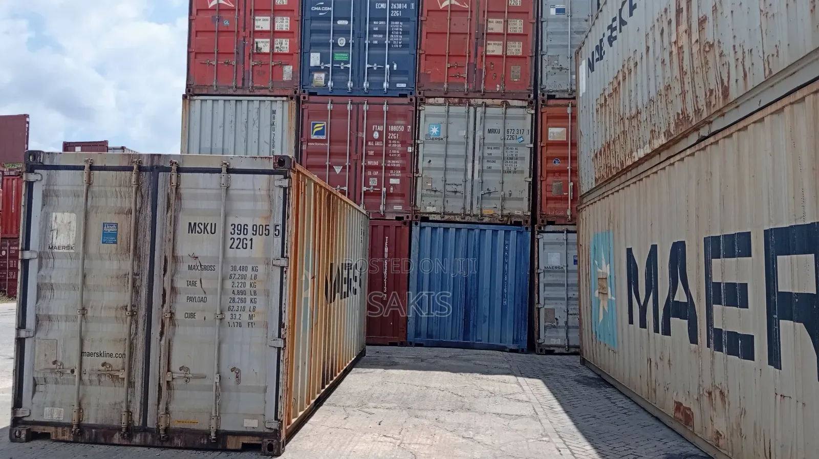 Deal Safi! 20ft Ready Shipping Containers For Sale In Kenya!