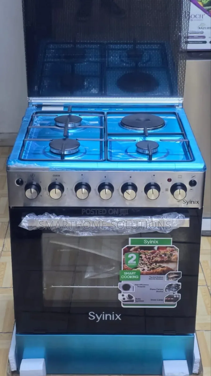 Standing Cooker, Syinix Cooker 60cm×60cm 3g+1e+Gas Sensor