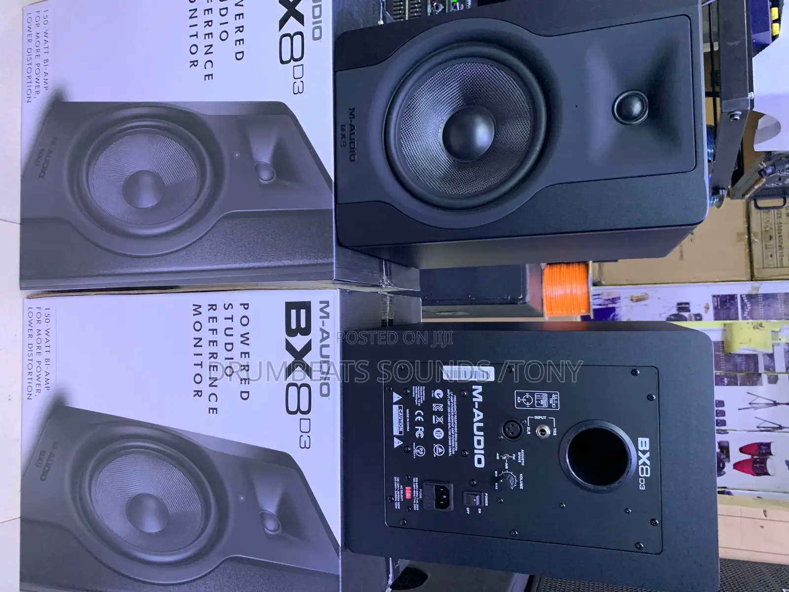 Studio Monitors M Audio Bx8 D3