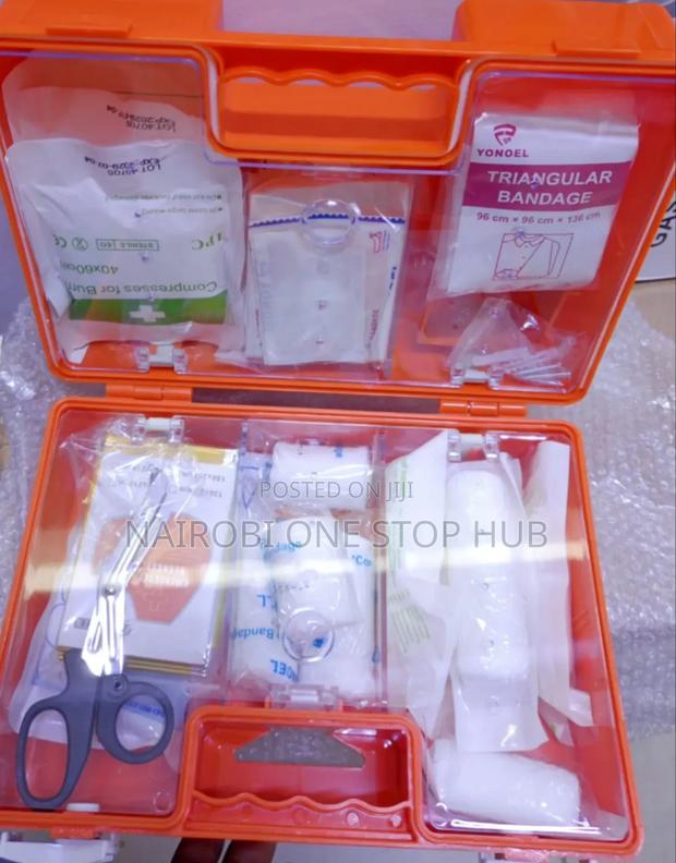 Comprehensive First Aid Kit With Burn Compress and Bandage - main view