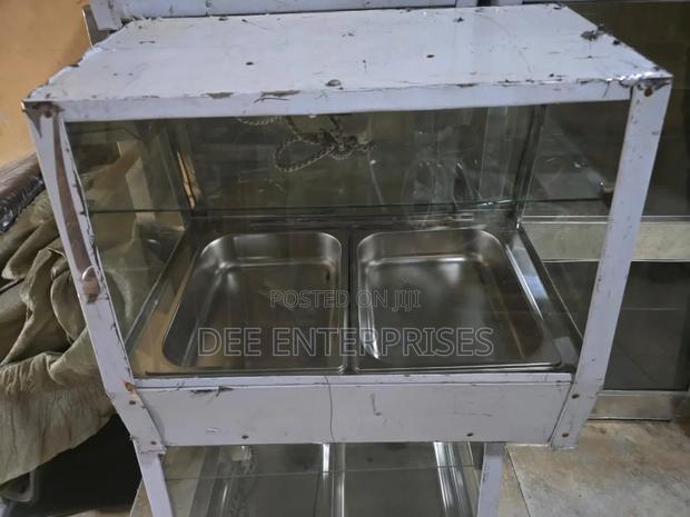Chips Warmer With Double Insert Tray - main view