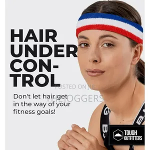 Sweat Headband -unisex Sweatband Athletic Stretchy Soft Cotton