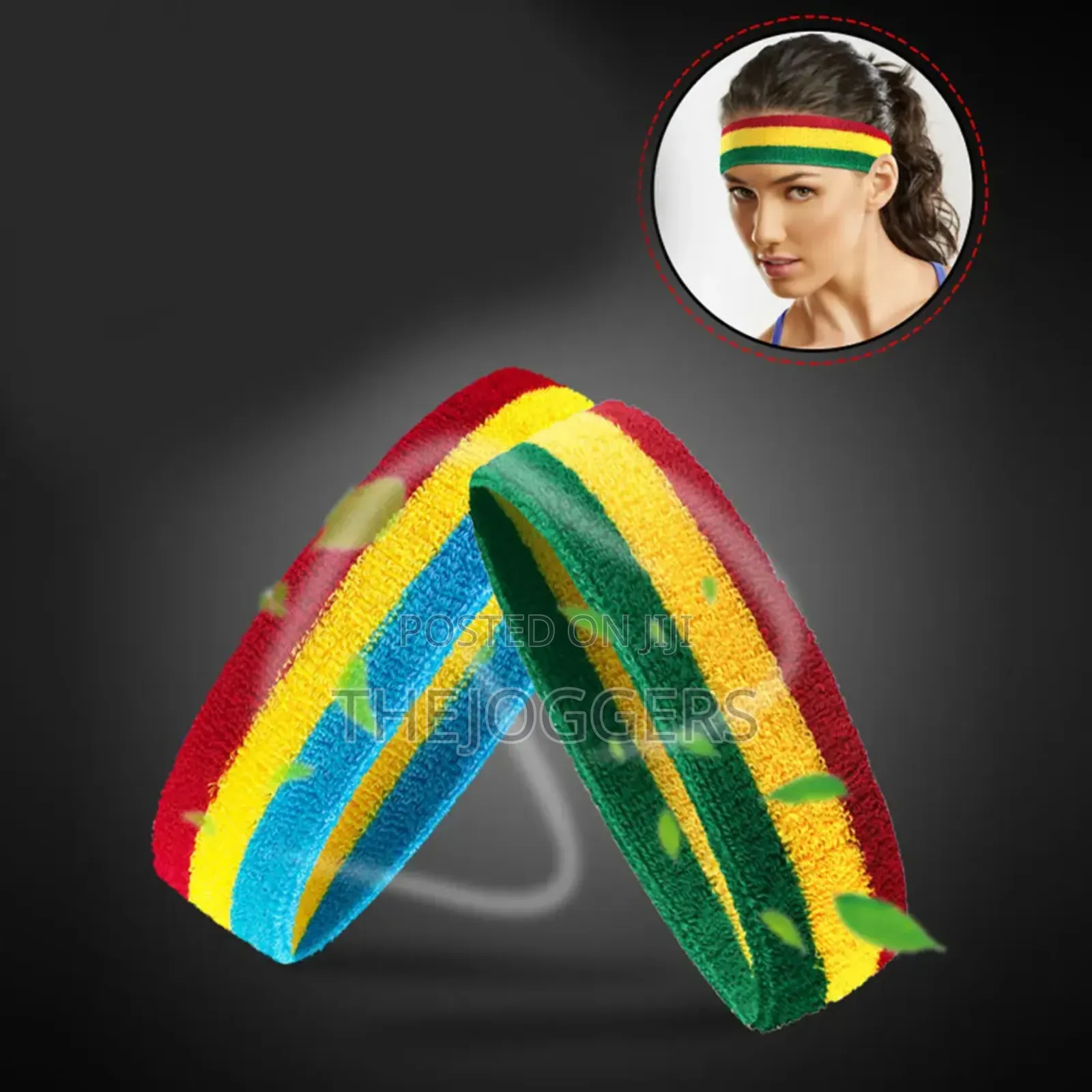 Sweat Headband -unisex Sweatband Athletic Stretchy Soft Cotton