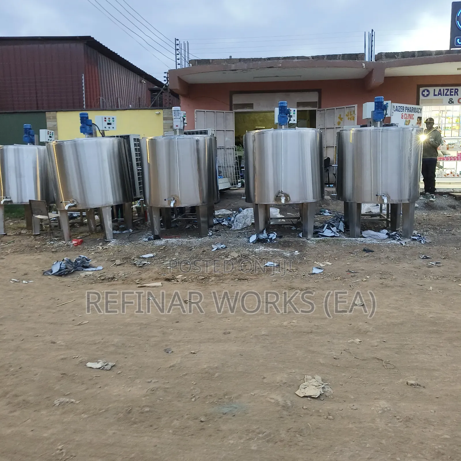 Stainless Steel Brewery Tanks – Fermenters, Bright Beer, HLT CLT