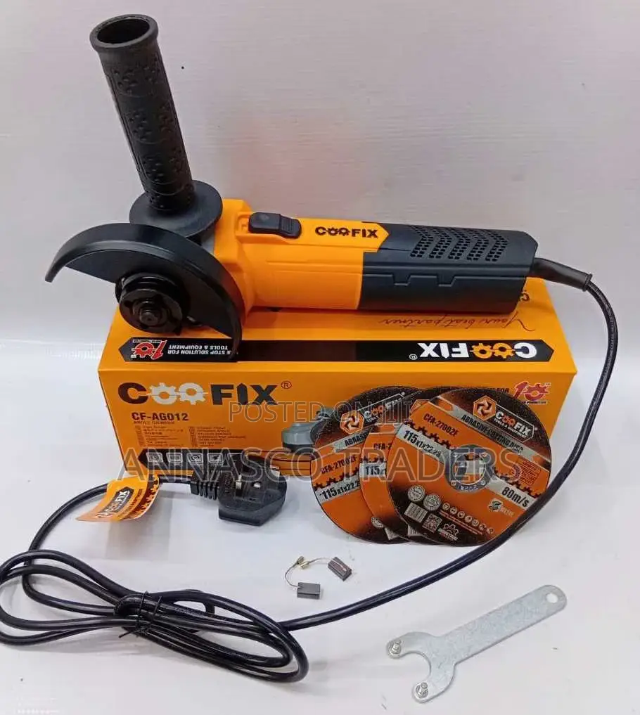 Coofix 4.5 Grinder With Three Cutting Disc