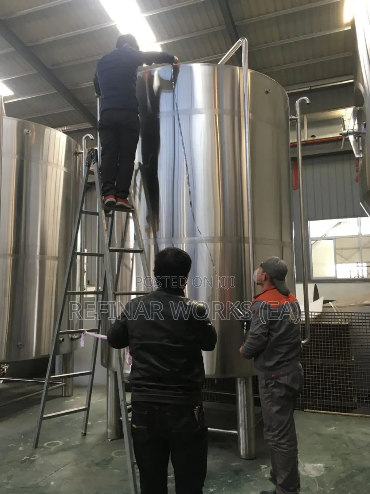 Stainless Steel Brewery Tanks for Craft Industrial Brewing