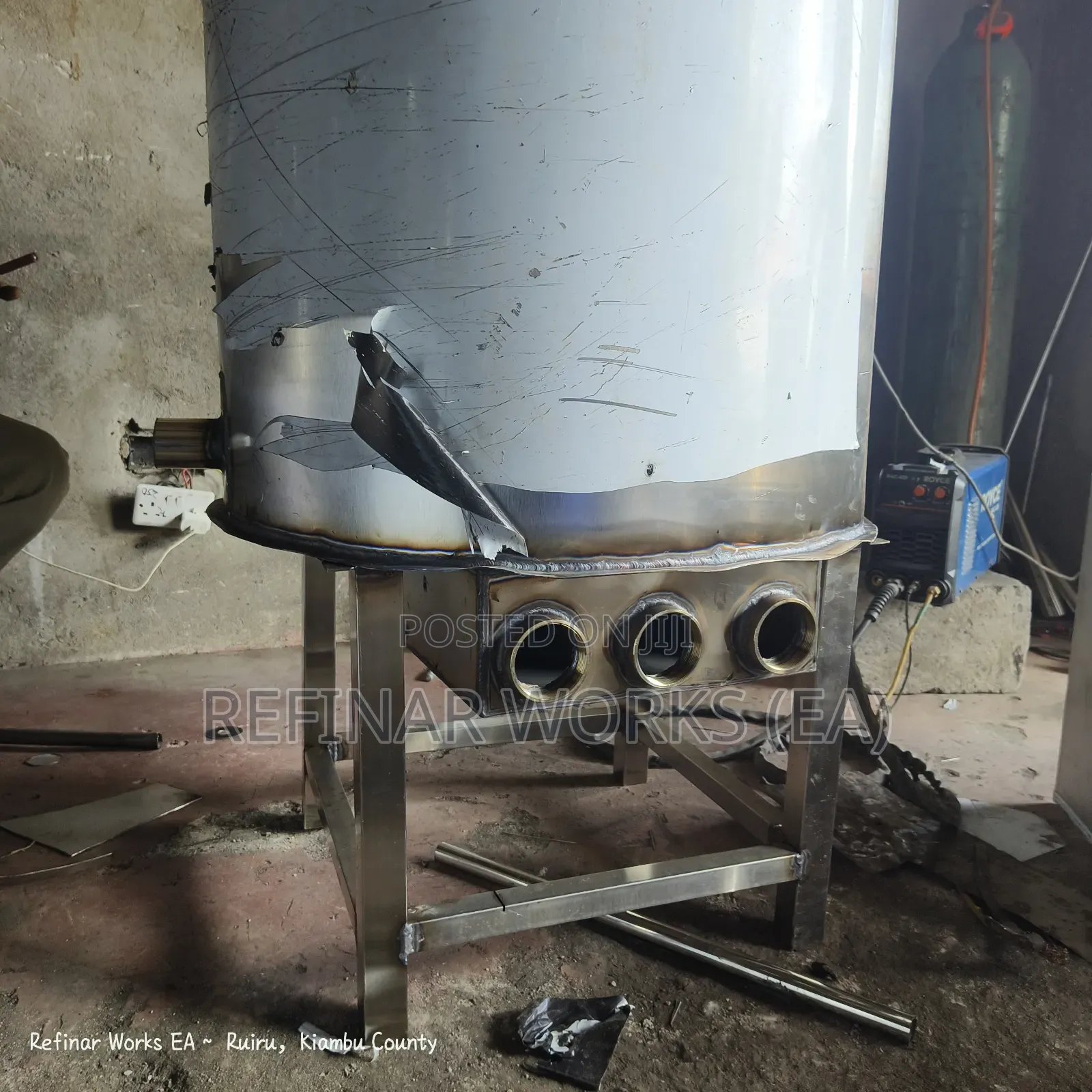 Stainless Steel Brewery Tanks for Craft Industrial Brewing