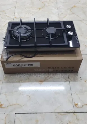 Haier Glass Inbuilt 2 Burner