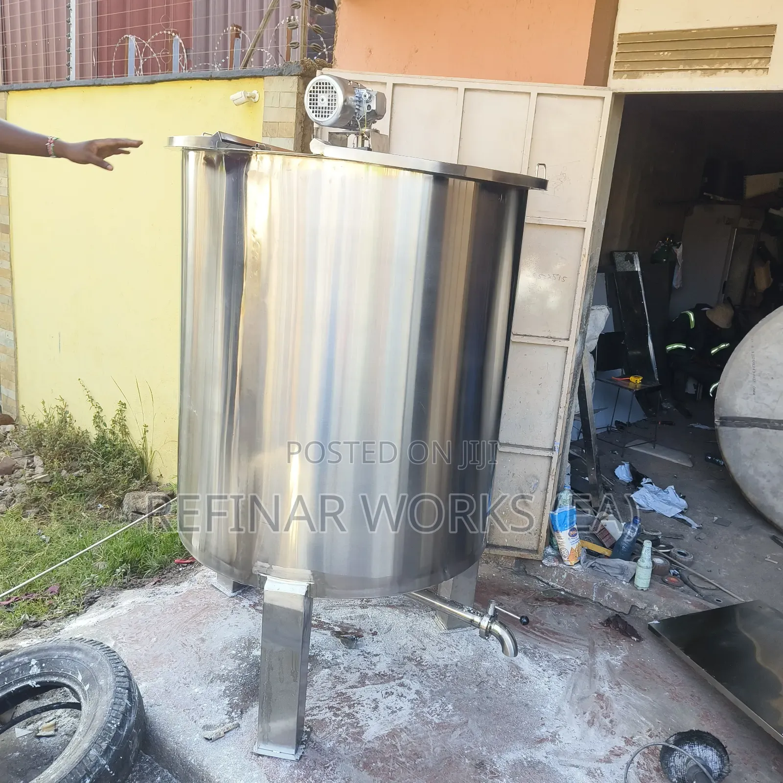 All-in-One Stainless Steel Brewery Tanks – Fermenters Utility Tanks