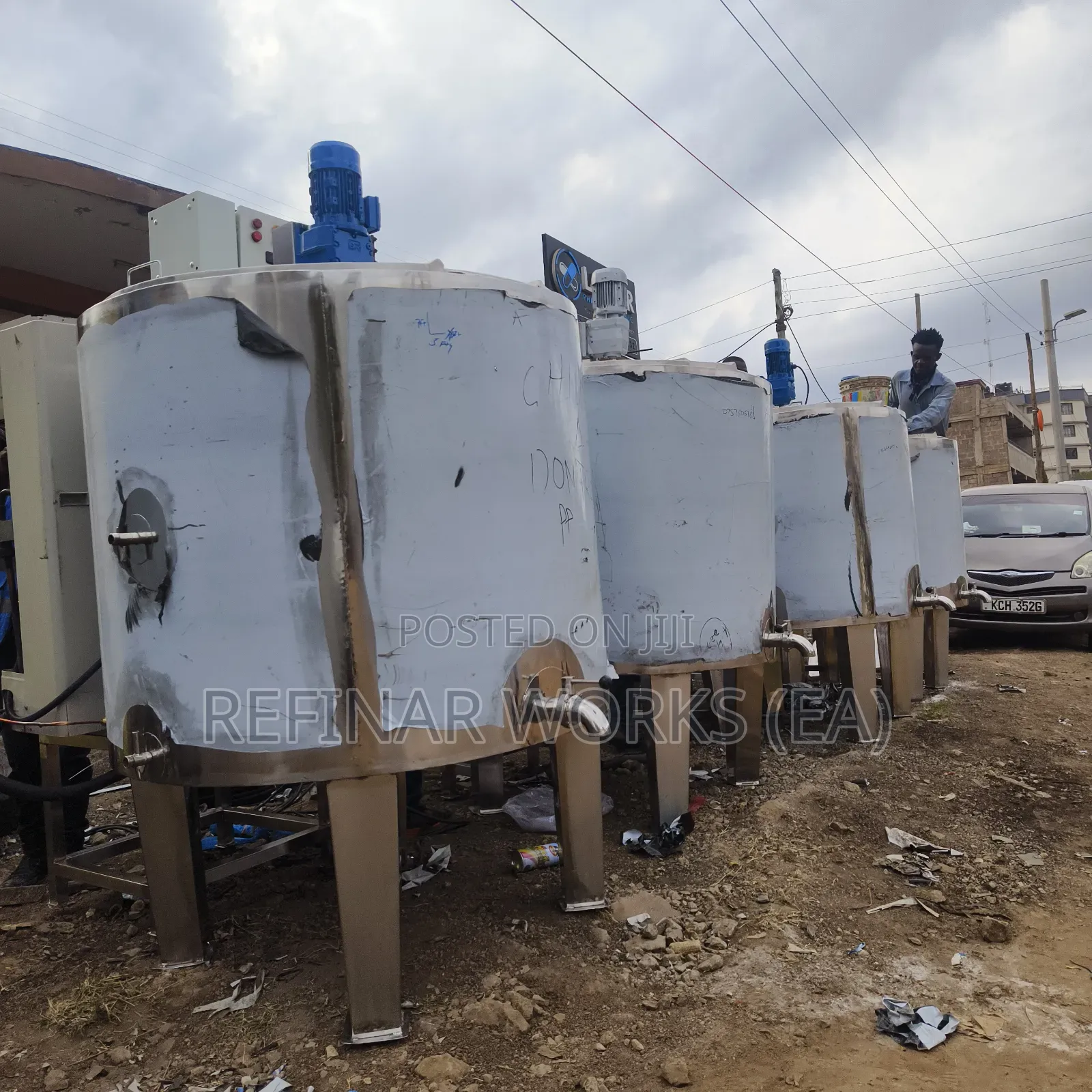 All-in-One Stainless Steel Brewery Tanks – Fermenters Utility Tanks