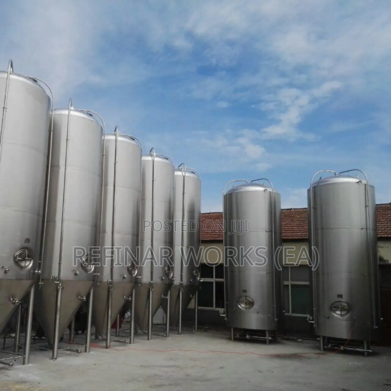 Multi-Purpose Stainless Steel Tanks – Food, Beverage Pharma