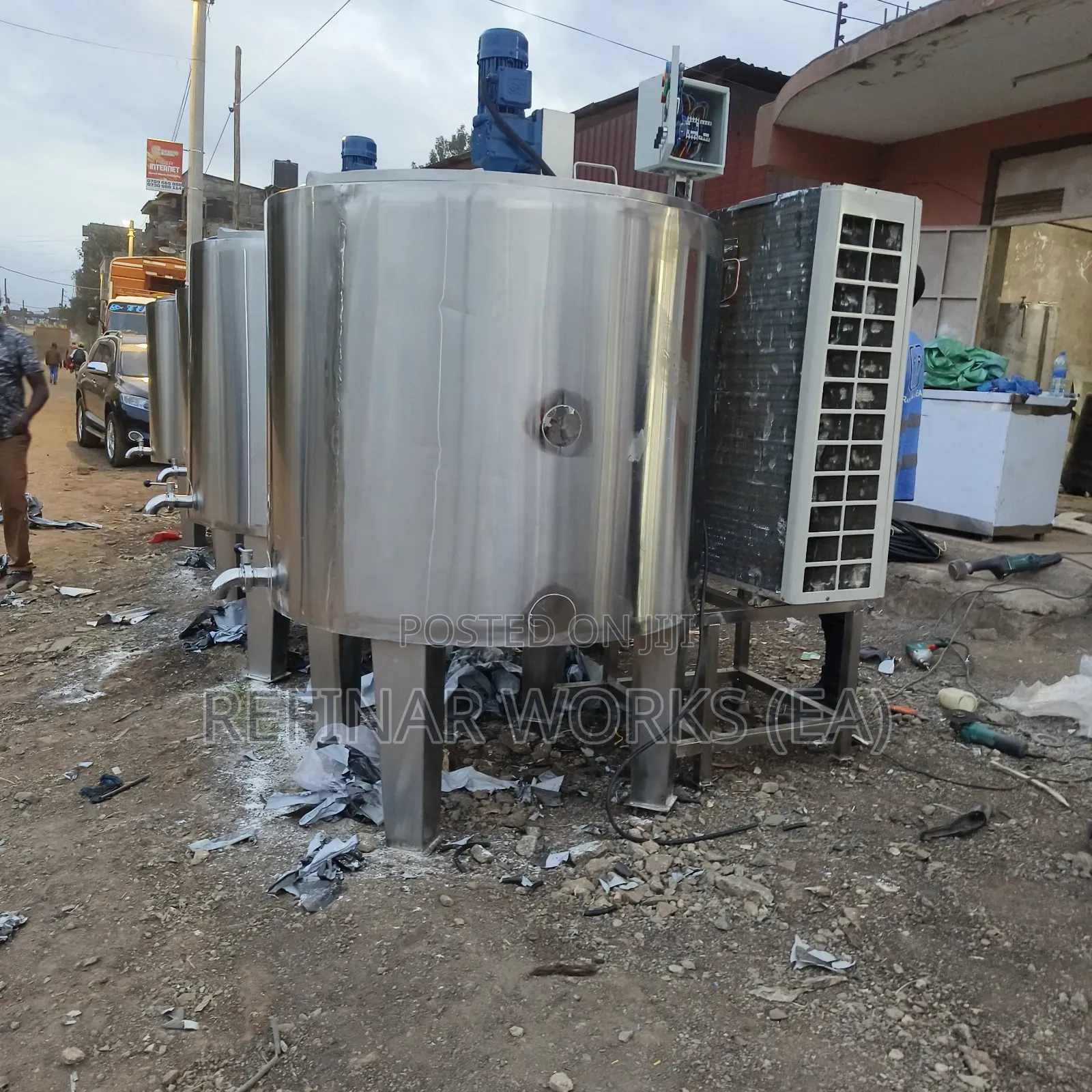 Multi-Purpose Stainless Steel Tanks – Food, Beverage Pharma