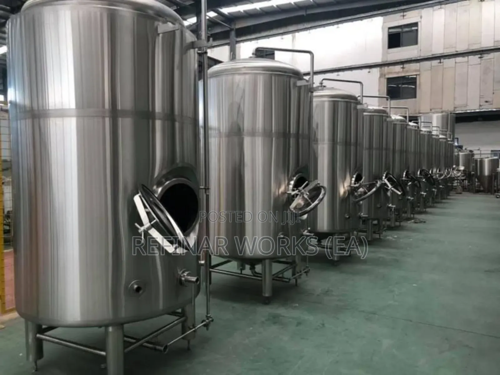 Industrial Processing Tanks – Brewery, Dairy, Kombucha More