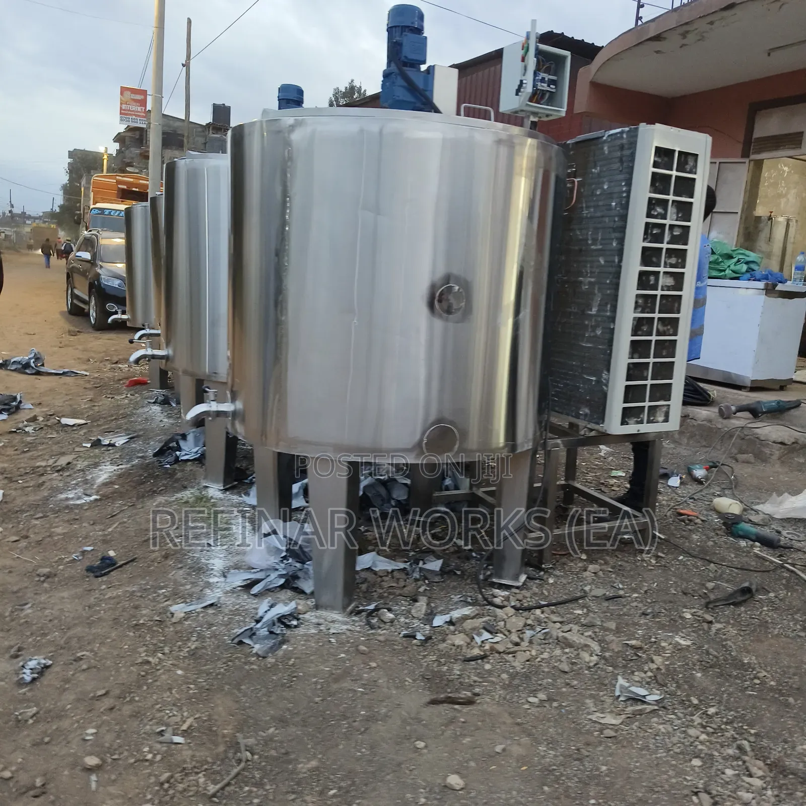 All-in-One Stainless Steel Equipment – Brewery, Juice, Pharma, Dairy