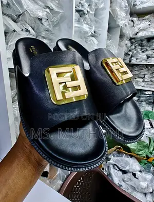 Fendi Ladies Sliders Size 37 38 39 40 41 42