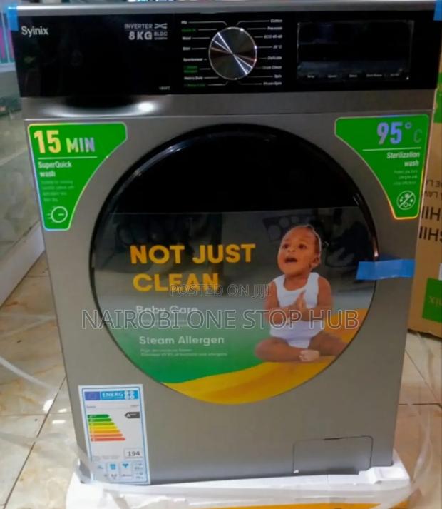 8kg Synix Washing Machine Top Load - main view