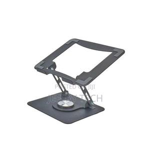 360 Adjustable Metallic Laptop Stand Holder Foldable Portable Tablet - thumbnail 2