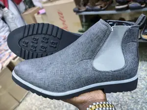 Men Checked Chelsea Boots,Zota Boot