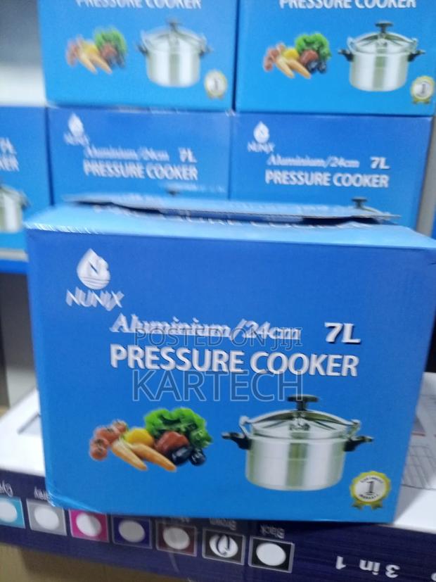Nunix 7l Explosion-Proof Aluminum Pressure Cooker