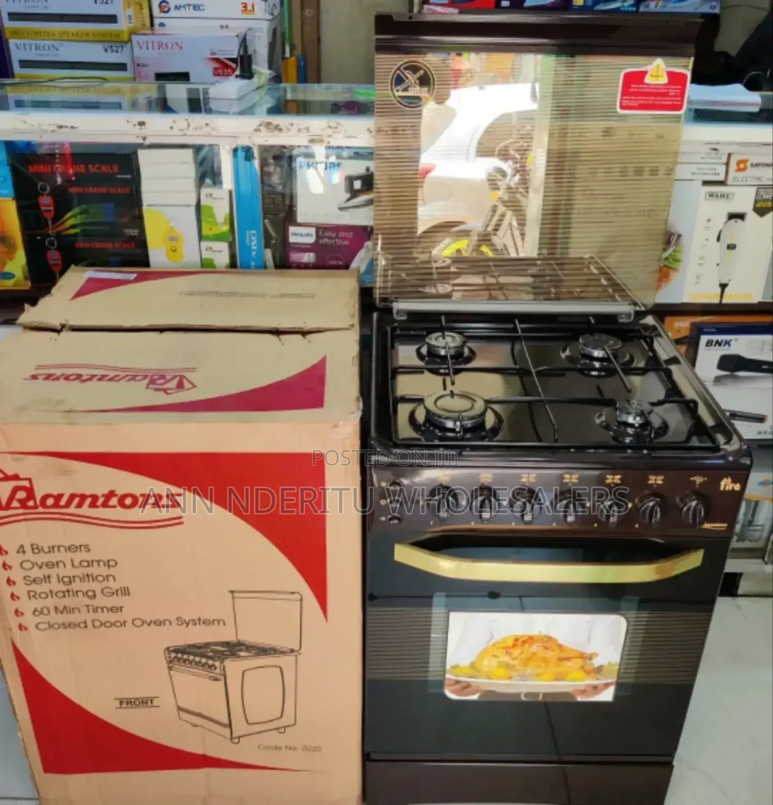Ramton Full Gas Standing Cooker