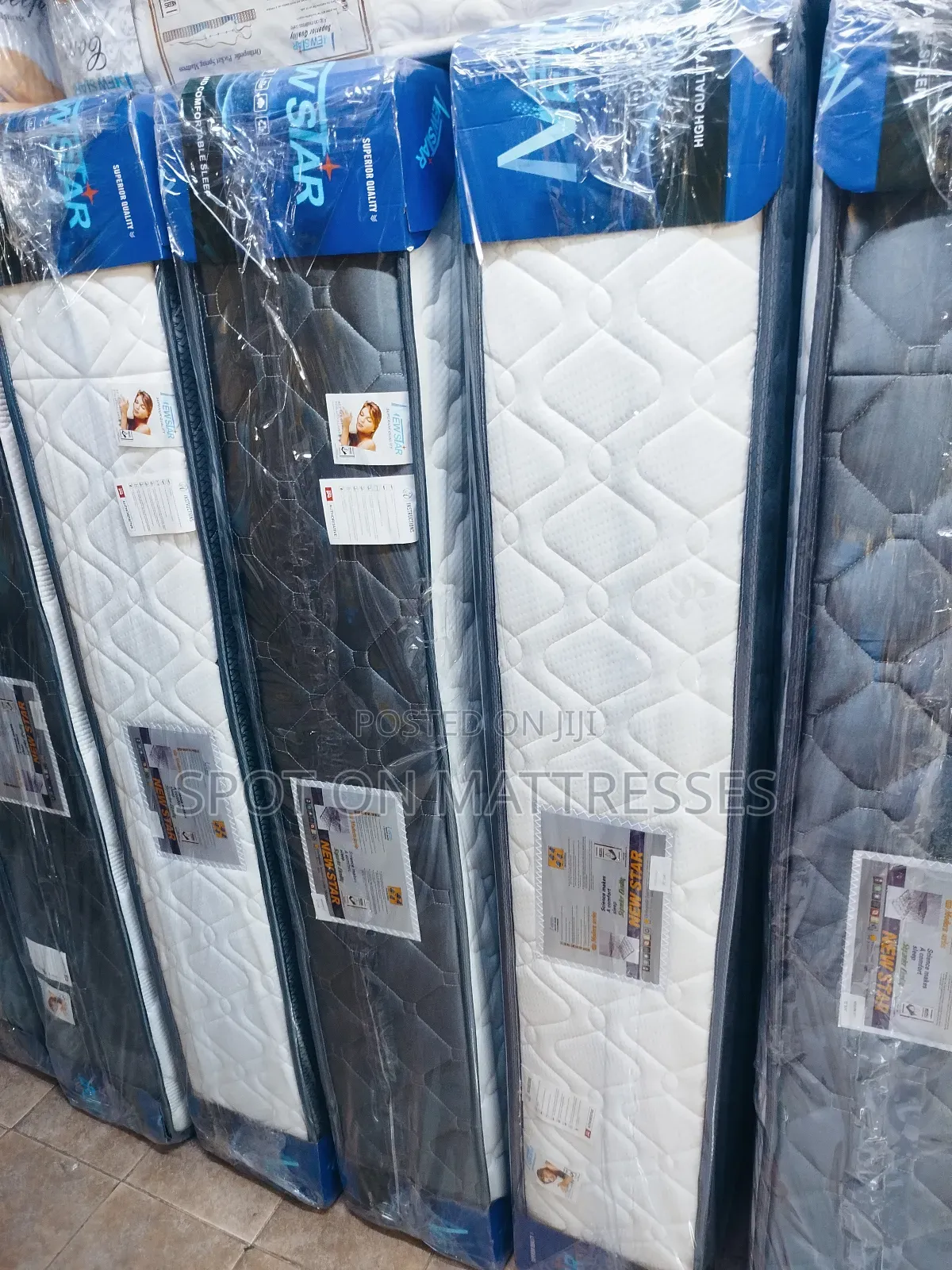 Toptier Pocket Spring Mattresses (10yrs Warranty) + Free Pillows.