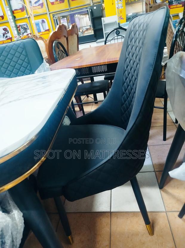 Search No More! 8-seater Dining Set With Marble Top Table - thumbnail 2