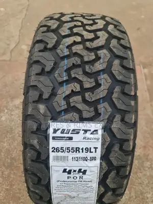 265 /55 R19 Yusta Tyres (All Terrrain) Racing.