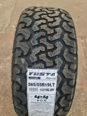 265 /55 R19 Yusta Tyres (All Terrrain) Racing.